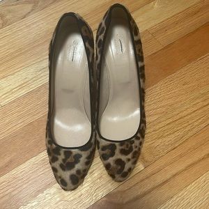 J. Crew Leopard Heels